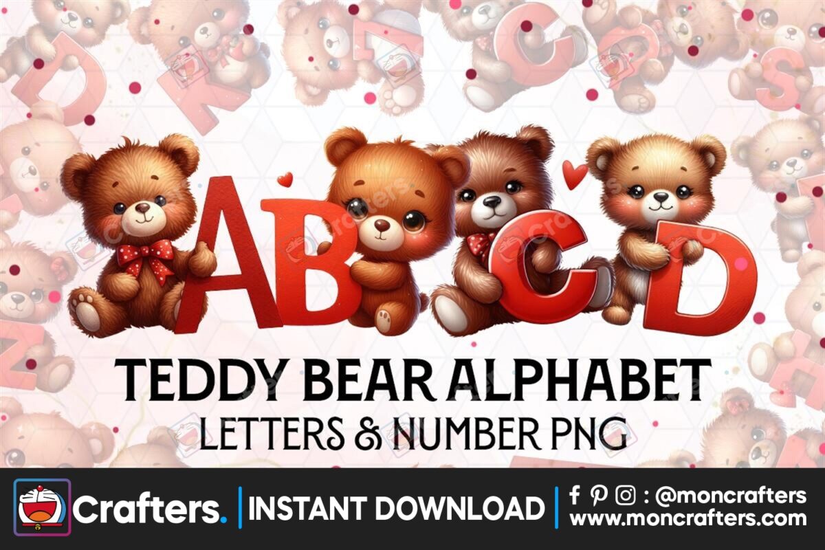 teddy-bear-sublimated-alphabet-clipart