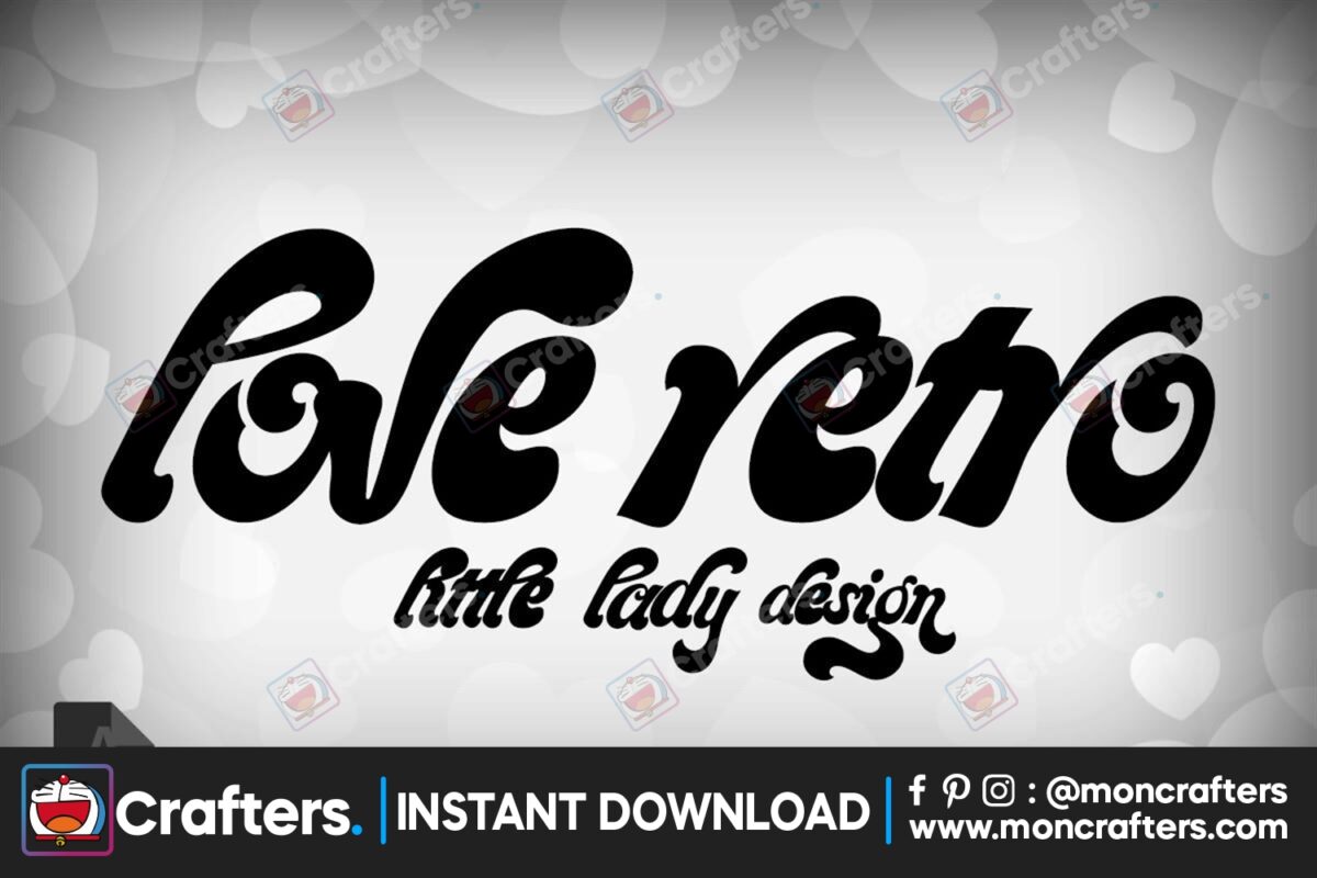 love-retro-font