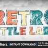 retro-little-lady-font