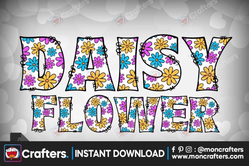 daisy-flower-font