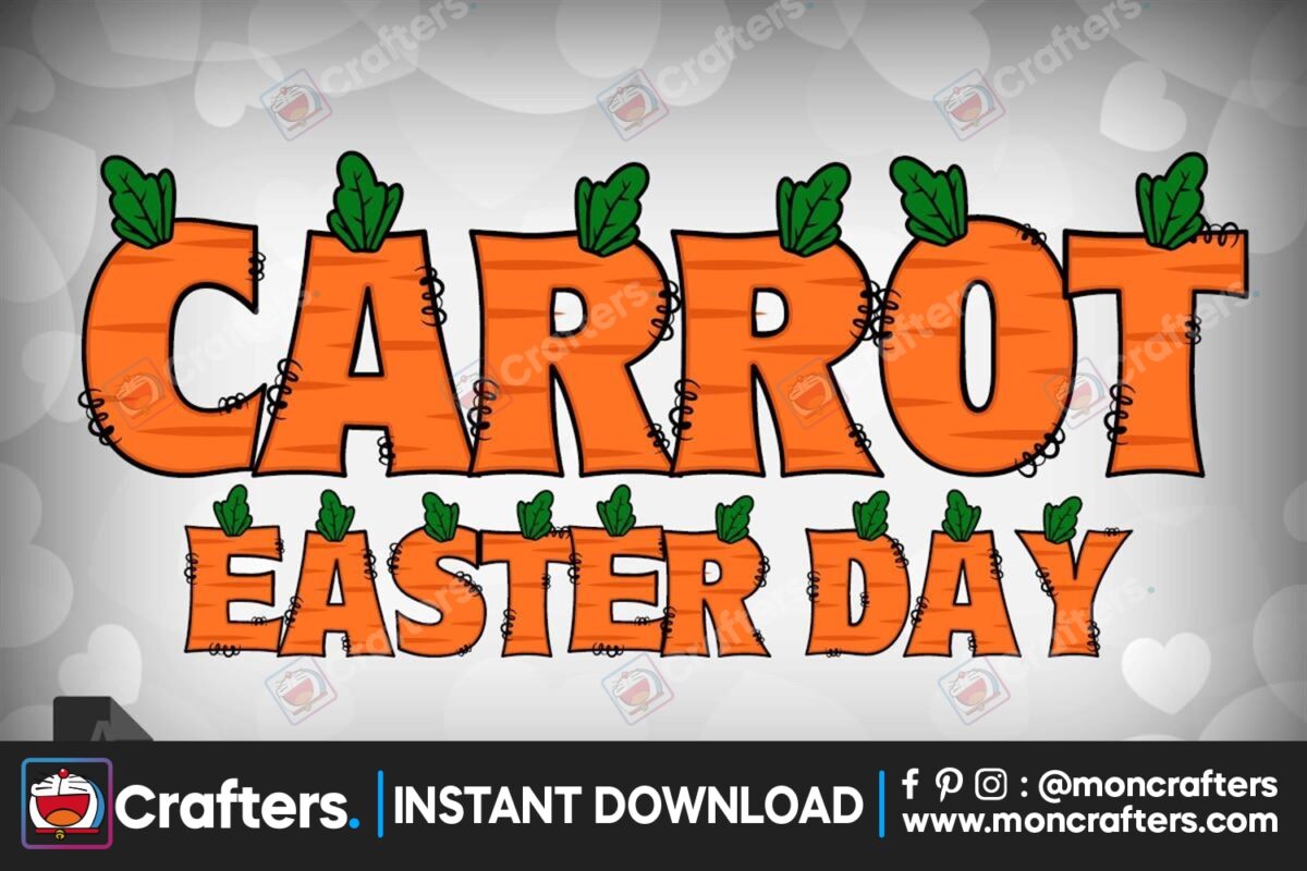 carrot-easter-day-font