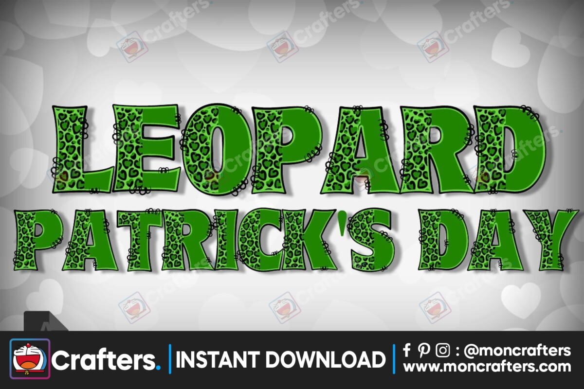 leopard-patricks-day-font