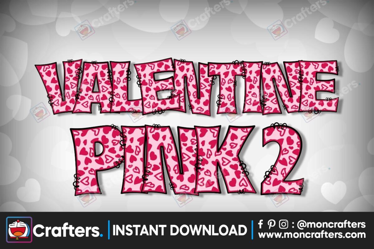 valentine-pink-2-font