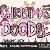 pink-christmas-doodle-alphabet-letters