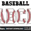 baseball-distressed-alphabet-letters