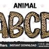 cheetah-doodle-alphabet-letters