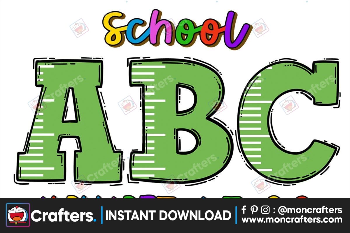 ruler-school-alphabet-doodle-letters