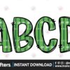 stadium-football-alphabet-doodle-font