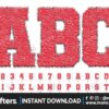 sport-chenille-faux-alphabet-red