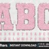 sport-chenille-alphabet-light-pink