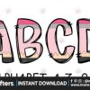 school-pink-pencil-alphabet-letters