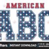 distressed-star-patriotic-alphabet