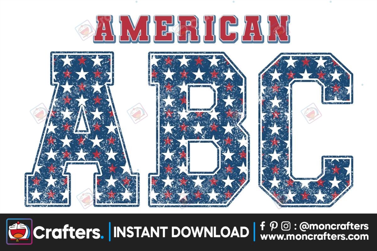 distressed-star-patriotic-alphabet