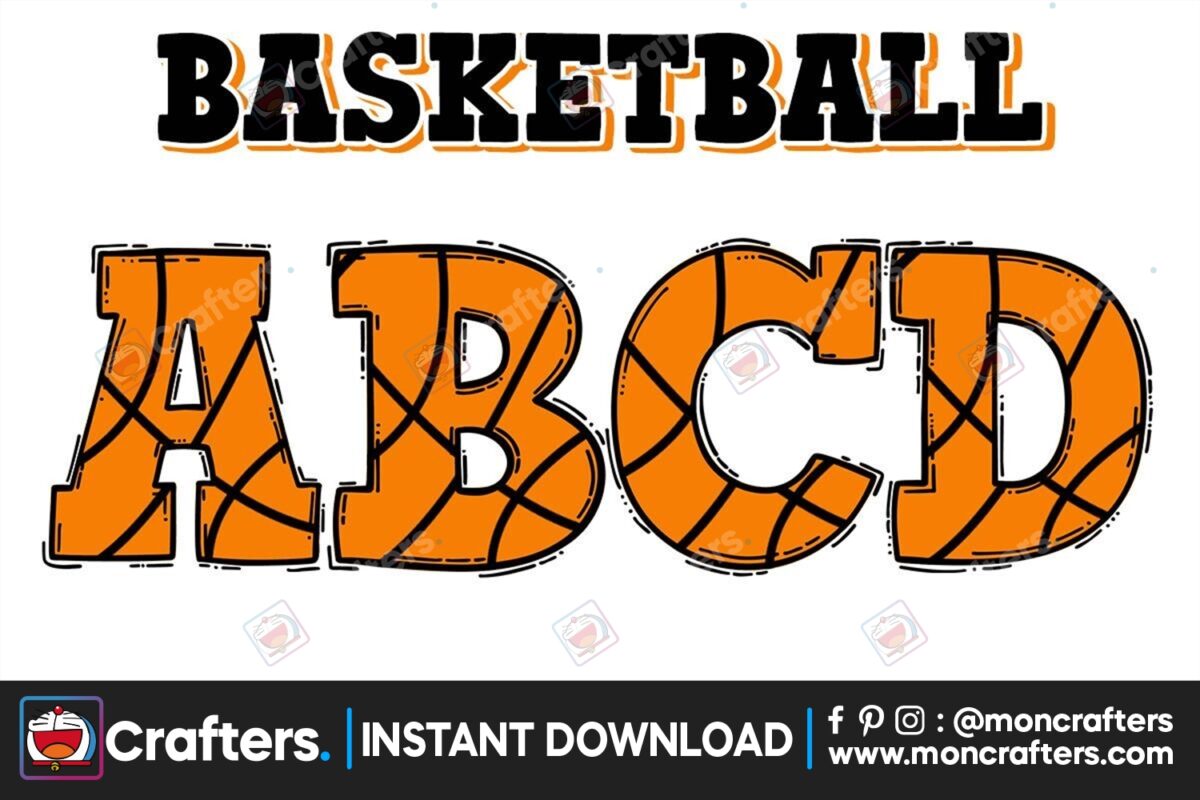 basketball-doodle-alphabet-set