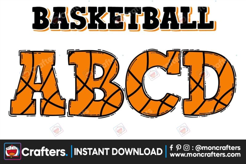 basketball-doodle-alphabet-set