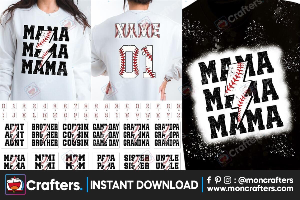 family-baseball-alphabet-letters