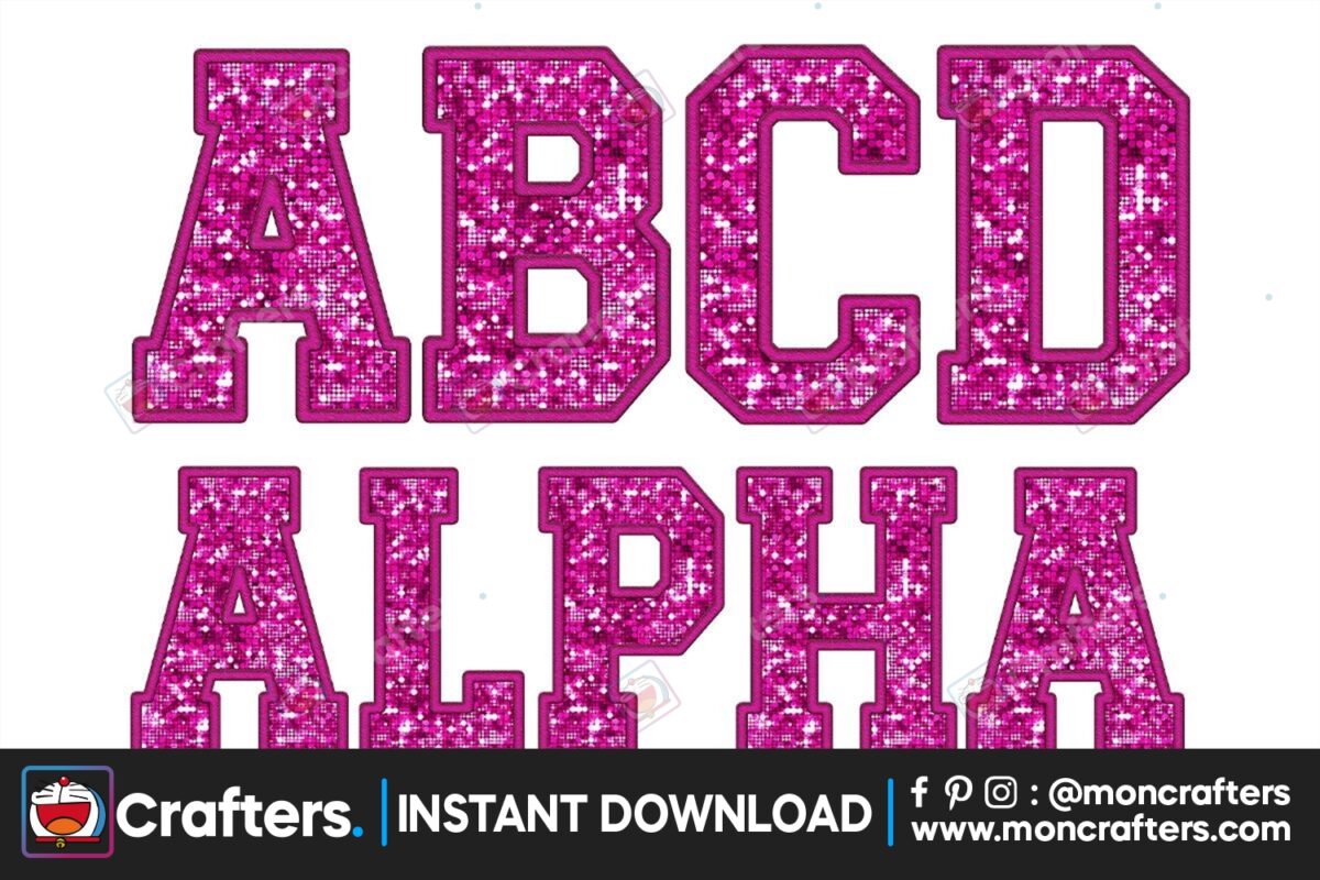 pink-faux-embroidered-sequin-alphabet