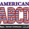 patriotic-red-white-blue-faux-glitter