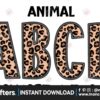 safari-animal-leopard-alphabet-letters