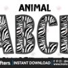 animal-safari-zebra-alphabet-letters