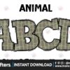 animal-crocodie-doodle-alphabet