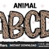 leopard-animal-dooldle-alphabet