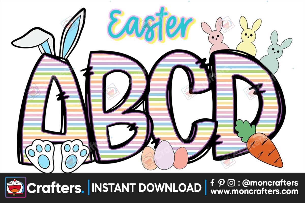 easter-doodle-alphabet-and-clipart