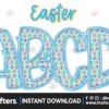 easter-spring-faux-embroidery-alphabet