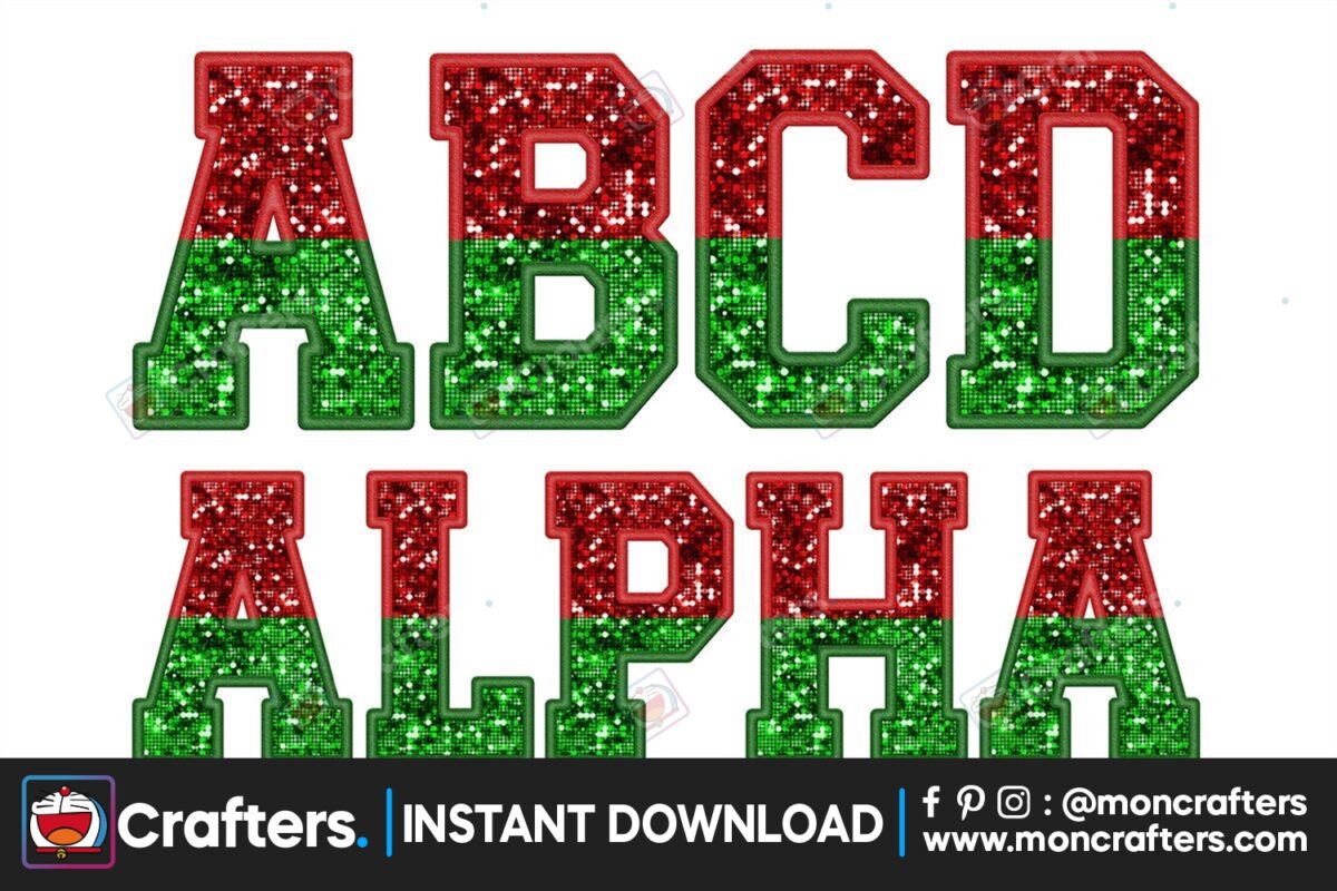 red-and-green-faux-sequin-sublimation