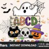 happy-halloween-doodle-alphabet-set