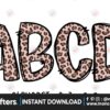 leopard-doodle-alphabet-sublimation