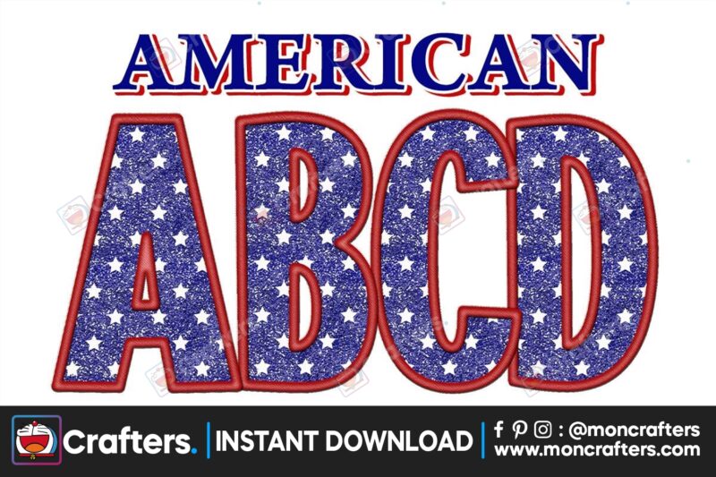 4th-july-patriotic-alphabet-glitter