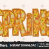 spring-orange-flower-alphabet-embroidery
