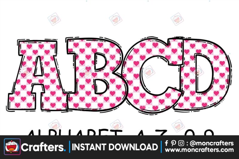valentine-alphabet-doodle-letters