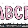 valentine-pink-board-alphabet-letters