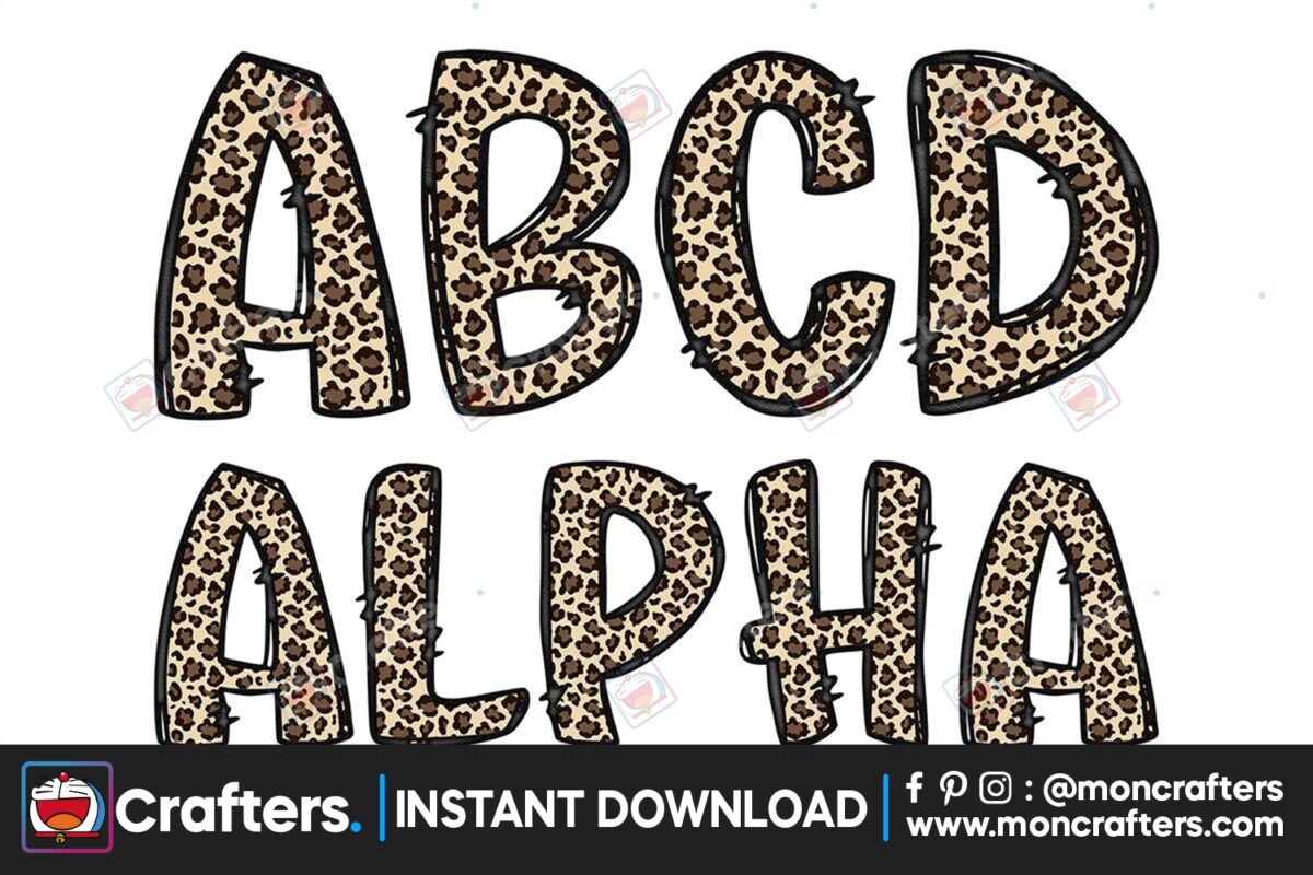 leopard-embroidered-doodle-alphabet