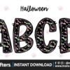 pretty-halloween-doodle-alphabet-letters