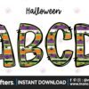 halloween-spider-doodle-alphabet