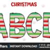 christmas-doodle-candy-can-alphabet-png