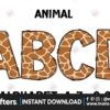 giraffe-animall-doodle-alphabet-letters