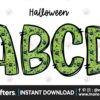 spider-wep-halloween-doodle-alphabet