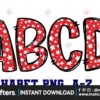 star-alphabet-american-alphabet