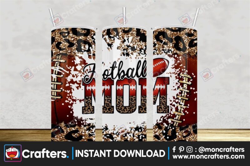 tumbler-football-mom-sublimation