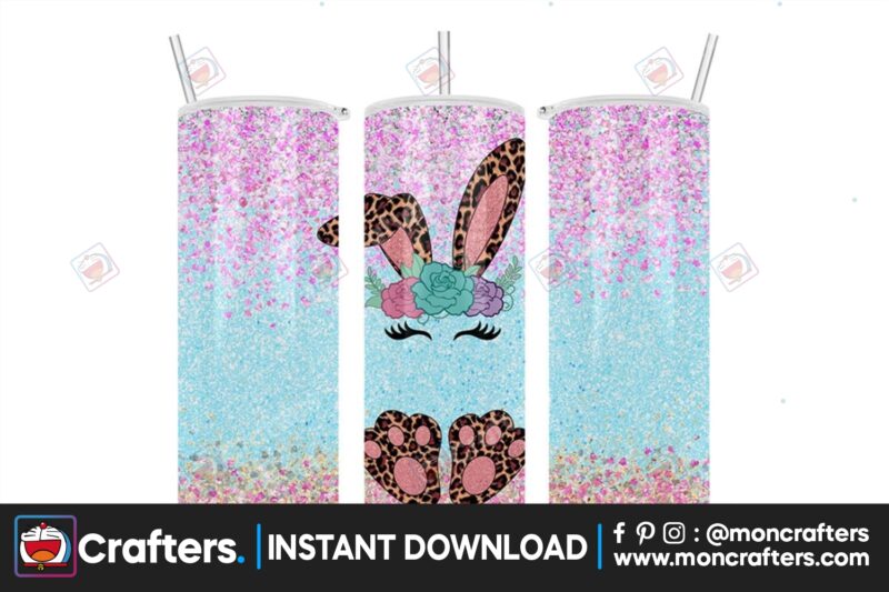 bunny-easter-20oz-skinny-tumbler