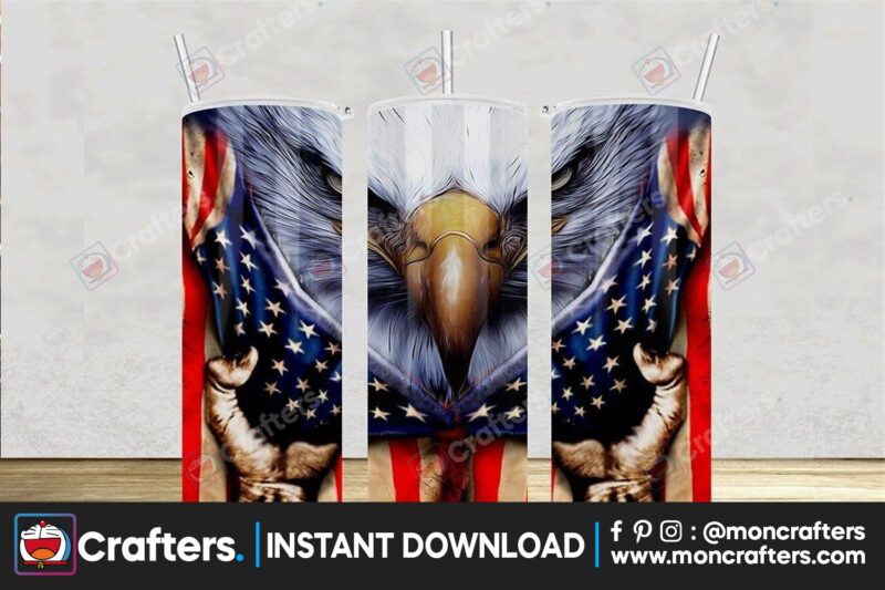 eagle-patriotic-american-flag-tumbler