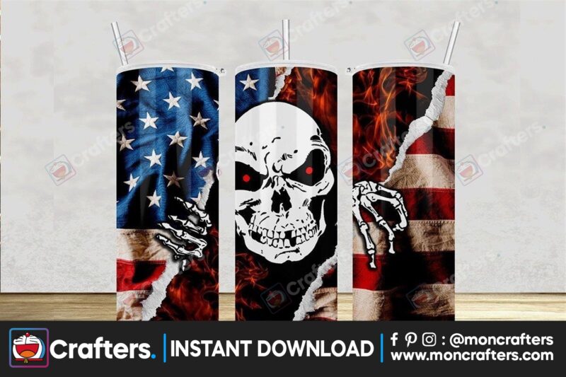 skull-american-flag-tumbler-20oz