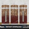 football-glitter-tumbler-sublimation
