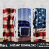 truck-american-flag-skinny-tumbler-20oz