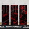 blood-splatter-black-tumbler-wrap