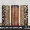leopard-rustic-wood-serape-tumbler-wrap